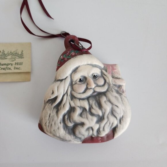 Hungry Hill Crafts, Inc. Bearded Father Christmas Santa Claus Christmas Ornament - Picture 3 of 7